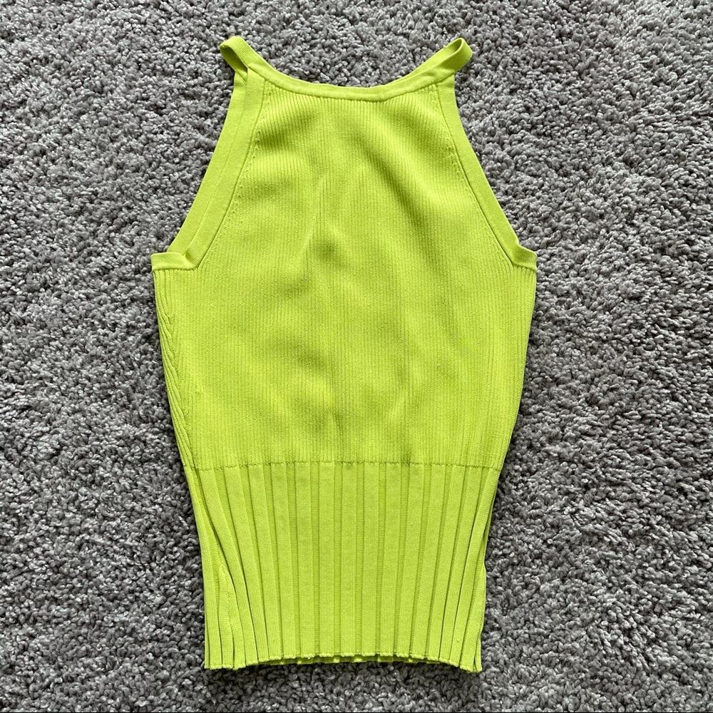 Vintage Lime Green Top - Picture 6 of 12